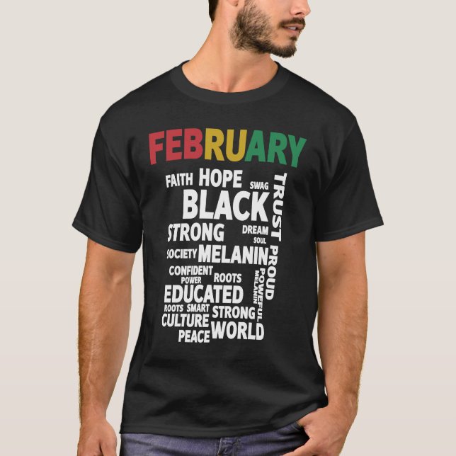 Camiseta Black Leaders BLM Melanin Pride Afro Black History (Anverso)