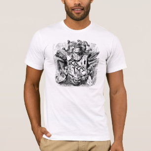 Camiseta Black Lion Shield Swirly