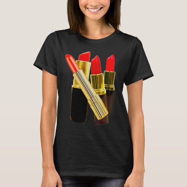 Camiseta Black Lipstick Tee - Long Sleeved (Anverso)
