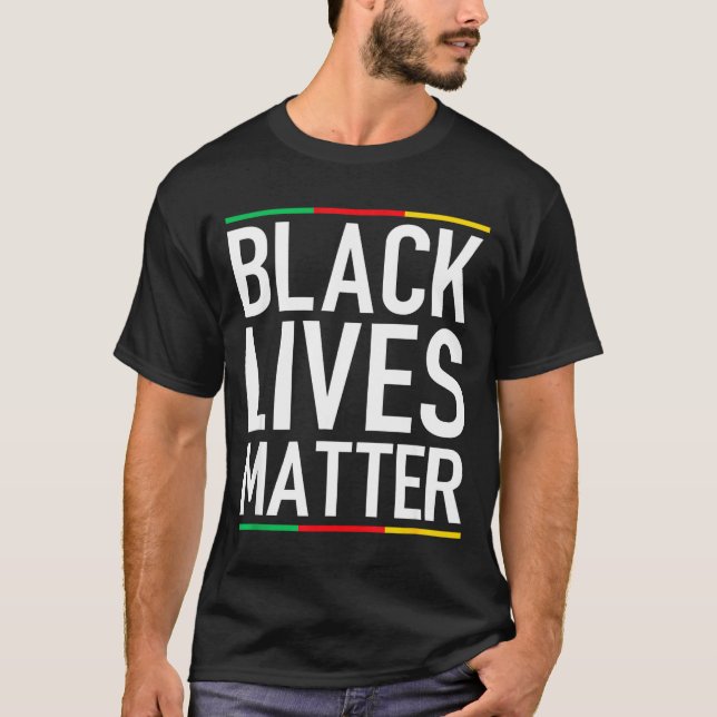 Camiseta Black Lives Blm Human Rights Black History Month  (Anverso)