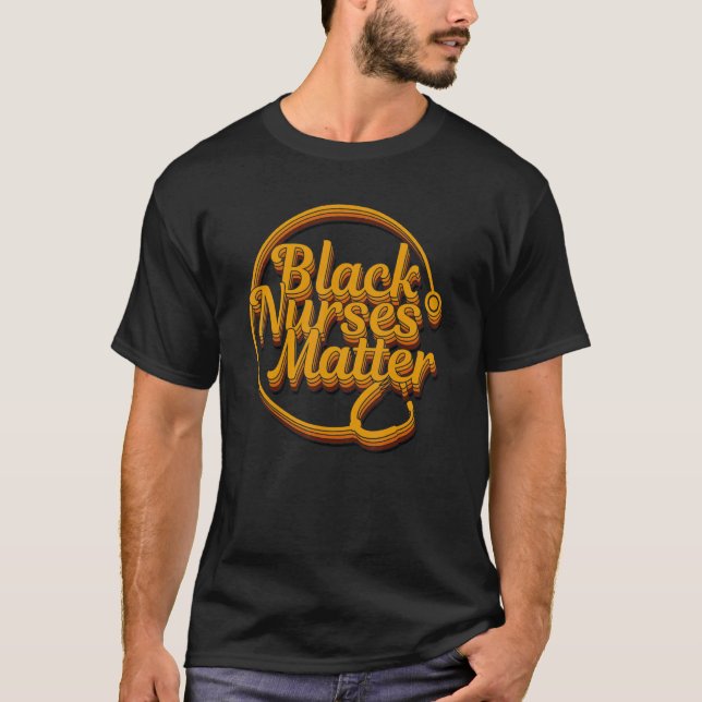 Camiseta Black LPN Nurses Matter African American Black His (Anverso)