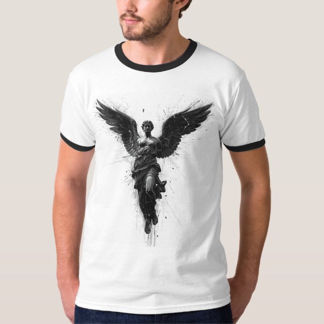 Camiseta Black Marble Nike Statue T-Shirt (Anverso)