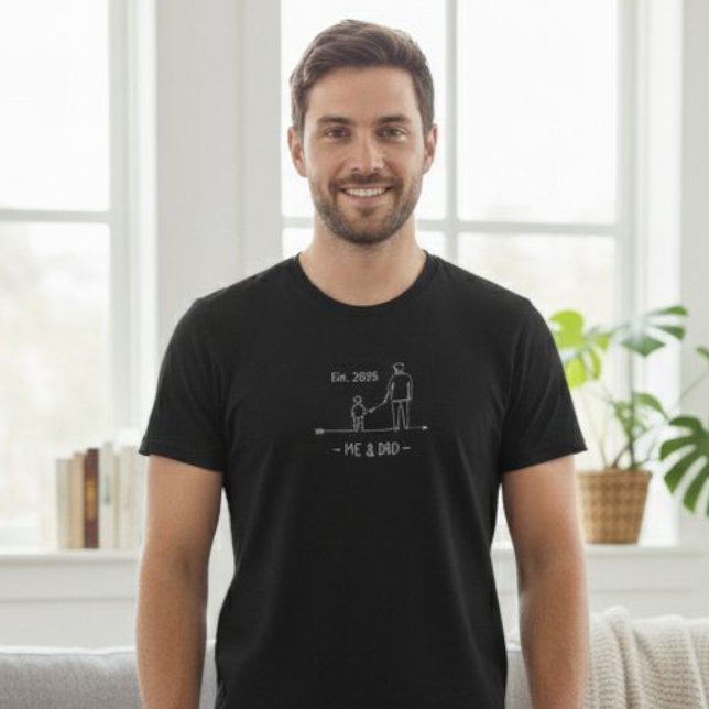 Camiseta Black Me & Dad T-Shirt for Dad and Kids – Funny  (Subido por el creador)