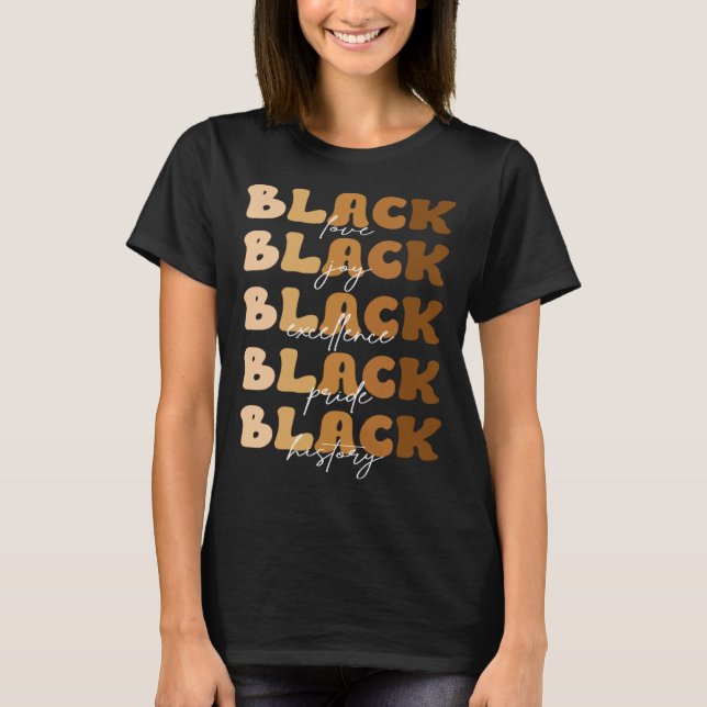 Camiseta Black Melanin  Melanin Afro Womens Black History M (Anverso)