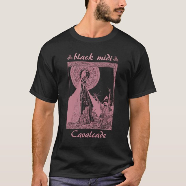 Camiseta Black Midi Cavalcade Classic T-Shirt2 (Anverso)