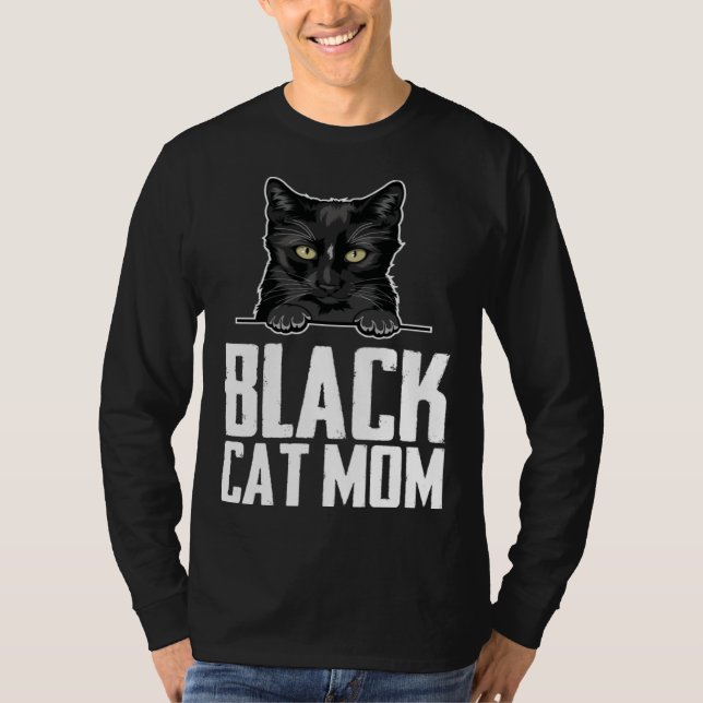 Camiseta Black mom  Black kitten  Blacks  2 (Anverso)