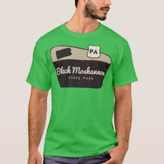 Camiseta Black Moshannon State Park Pennsylvania Welcome Si