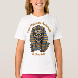 Camiseta 🖤 Black Pharaoh Mummy Halloween Tee 👻 🎃