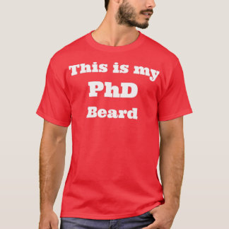 Camiseta Black PHD Beard 1