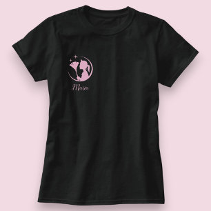 Camiseta Black Pink Brillante Ama de Casa Limpieza de Hogar