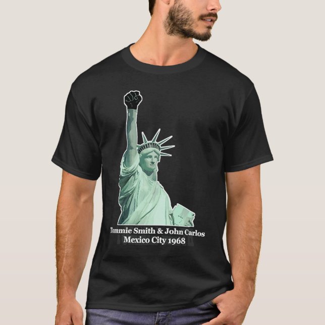 Camiseta Black Power Salute Mexico City 1968 (Anverso)