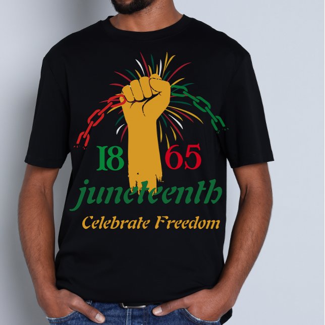 Camiseta Black Pride freedom Juneteenth  (Subido por el creador)