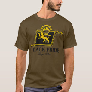 Camiseta Black Pride Lager Beer Retro Defunción Wisconsin B