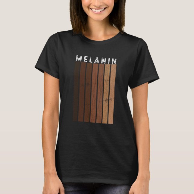 Camiseta Black Pride Melanin BLM Women Men Afro Queen King (Anverso)