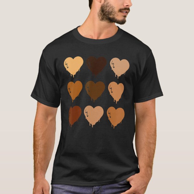 Camiseta Black Queen Afro Melanin Shades Love African Ameri (Anverso)