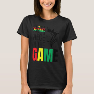 Camiseta Black Queen The Most Powerful Piece The Game Black