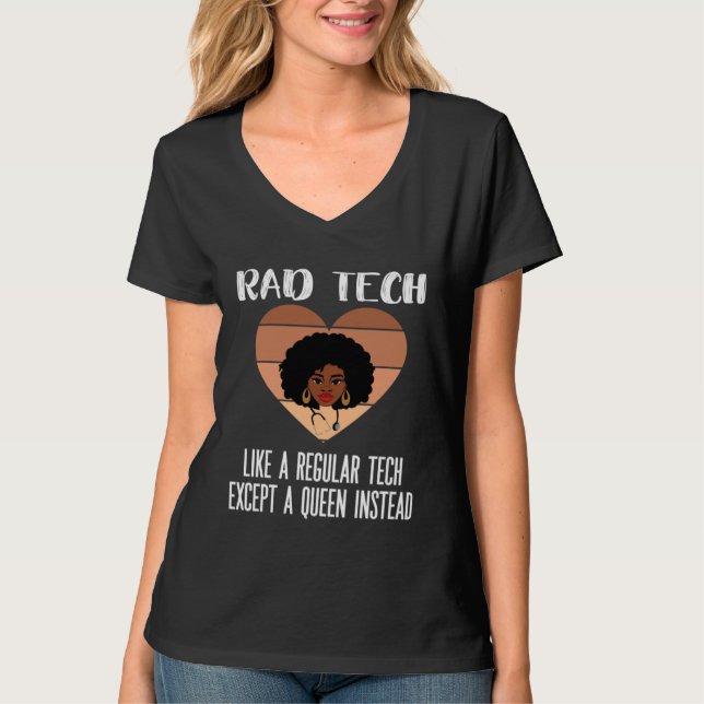 Camiseta Black Radiology Technologist Rad Tech Week Radiolo (Anverso)