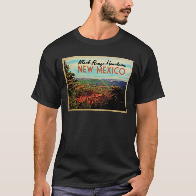 Camiseta Black Range Nuevo México (Anverso)