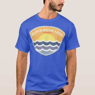 Camiseta Black Rock Lake Georgia GA Sunset Vacation Souveni