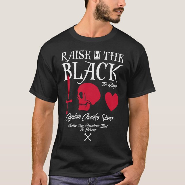 Camiseta Black Sails Charles Vane (Anverso)