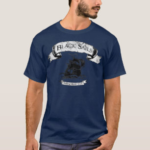 Camiseta Black Sails Vela desde el TShirt clásico de 1715