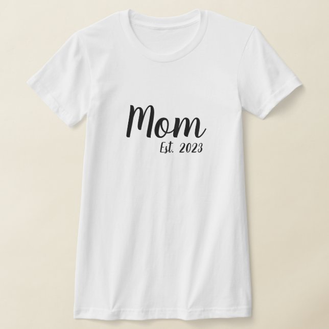 Camiseta Black Script Established Mom T-Shirt (Distribución)