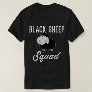 Camiseta Black Sheep Squad Funny Design