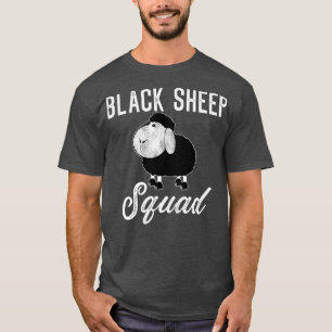 Camiseta Black Sheep Squad Funny Sheep