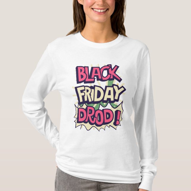 Camiseta Black Shopping Friday (Anverso)