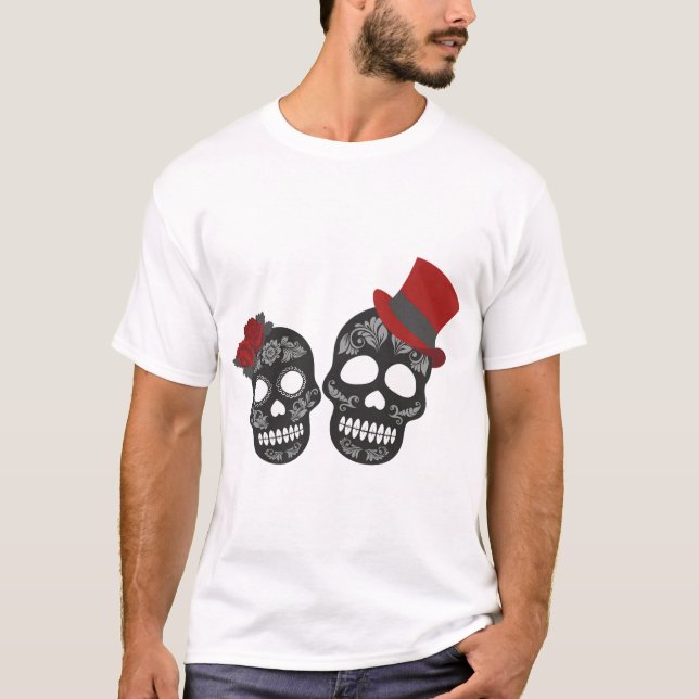 Camiseta Black Skull Duo Thunder_Cove (Anverso)