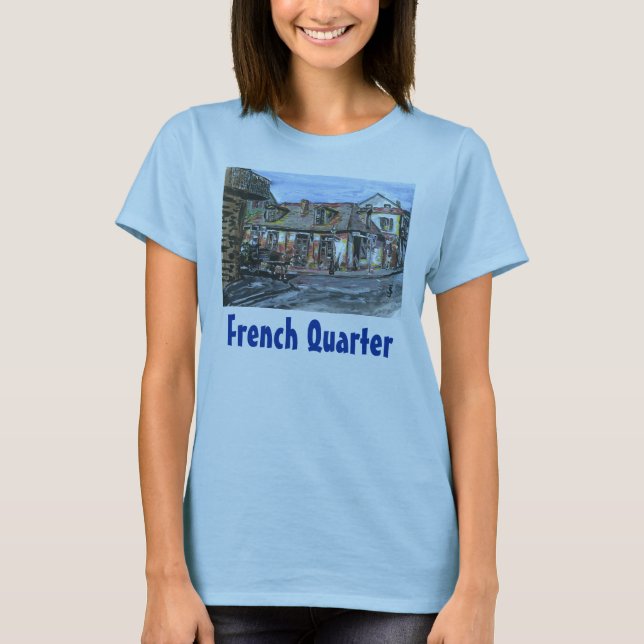 Camiseta Black Smith Shop, Nueva Orleans, Barrio Francés (Anverso)
