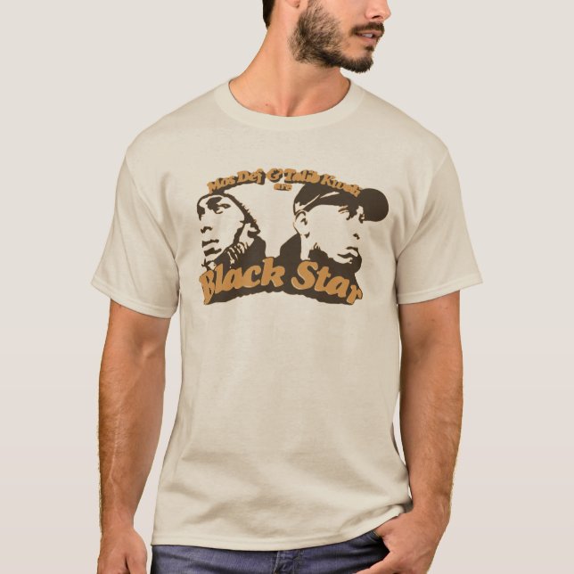Camiseta Black Star 80s/90s Hip Hop Rap Music Duo (Anverso)