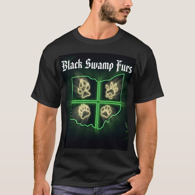 Camiseta Black Swamp Furs (Anverso)