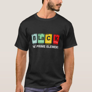 Camiseta Black the Prime Element Black History Month Americ