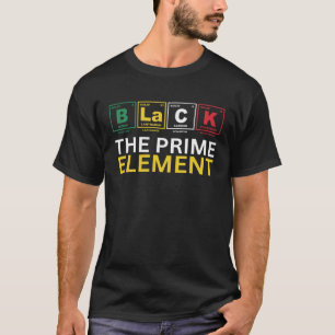 Camiseta Black The Prime Element, Black History Month, Peri