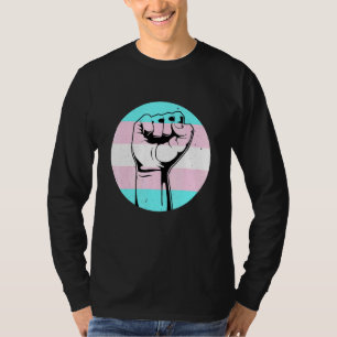 Camiseta Black Transgender Pro Black Lgbt Afro American Pri
