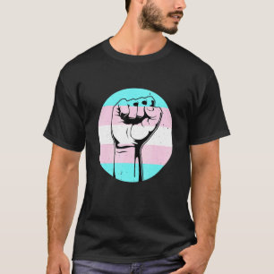 Camiseta Black Transgender Pro Black Lgbt Afro American Pri