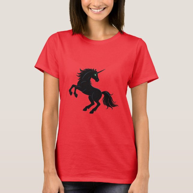 Camiseta Black Unicorn (Anverso)