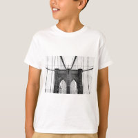 Black White Brooklyn Bridge Nueva York
