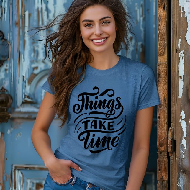 Camiseta Black White Modern Typography (Subido por el creador)
