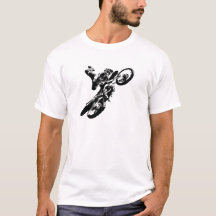 Black White Pop Art Motocross Motoryle Sport