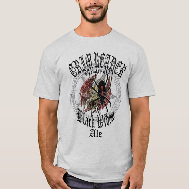 CAMISETA BLACK-WIDOW-ALE #3 (Anverso)