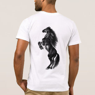 Camiseta Black Wilse Horse