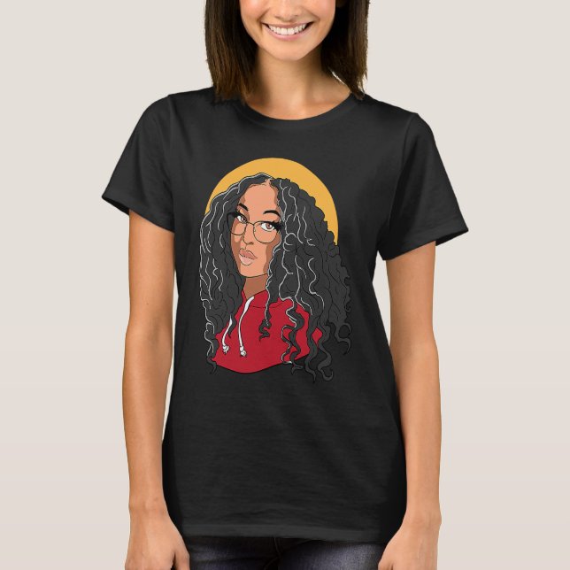 Camiseta Black Women Urban Girl Genius (Anverso)