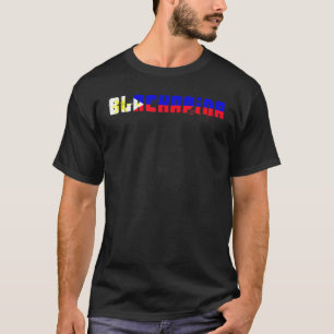 Camiseta Blackapina mitad negra mitad filipina