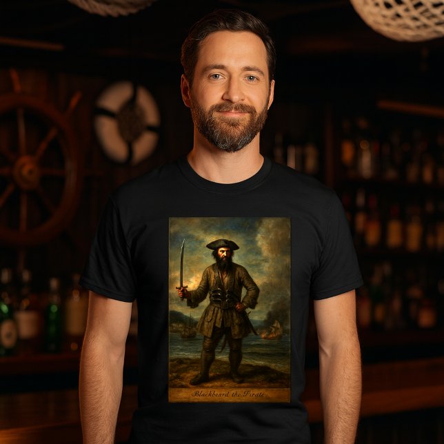 Camiseta Blackbeard The Pirate (Subido por el creador)