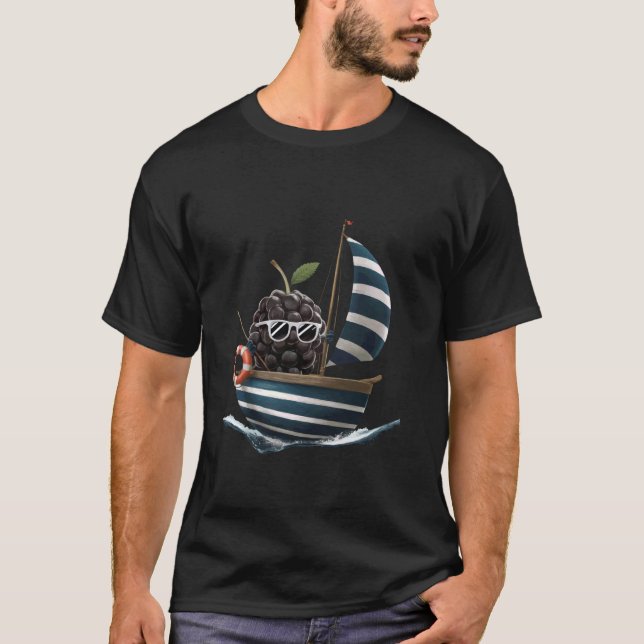 Camiseta Blackberries para el barco de frutas (Anverso)