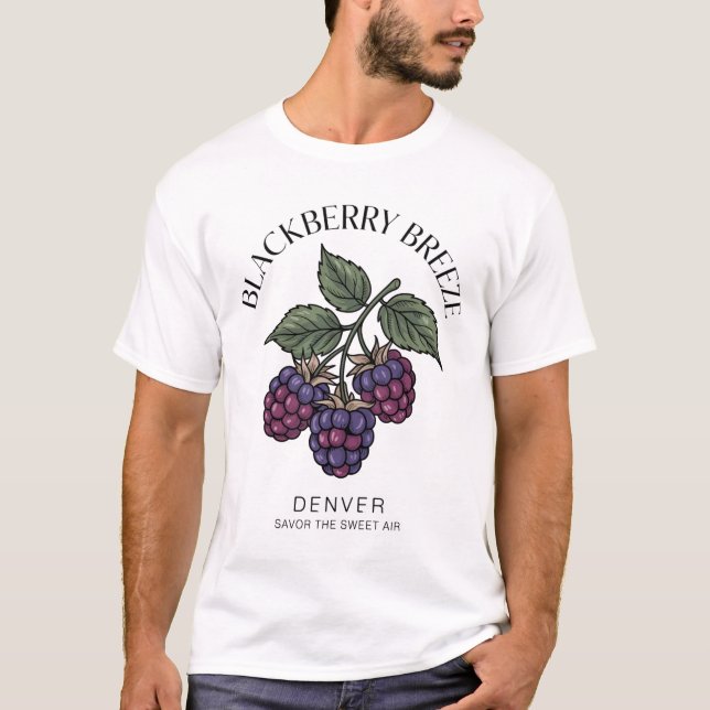 Camiseta Blackberry Breeze (Anverso)