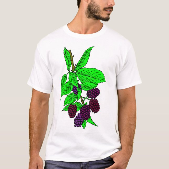 Camiseta Blackberry Fruit (Anverso)