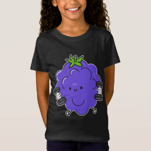 Camiseta Blackberry, Fruit Costuit Workbuilding Bodybuildin